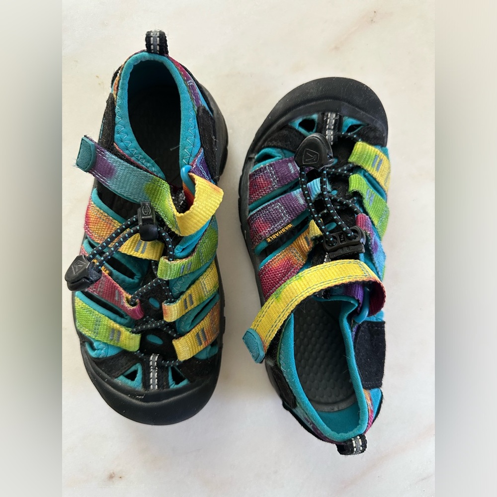 Kids Tie-dye Keen Newports Size 12